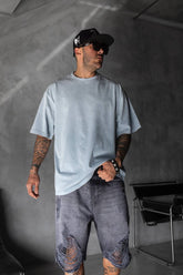 TRICOU PREMIUM BLUE PRESPALAT  "BLUE FOG"